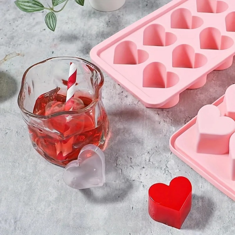 Kitchen Gadgets Needed - 1pcs Heart-shaped Ice Cube Mold Multifunctional