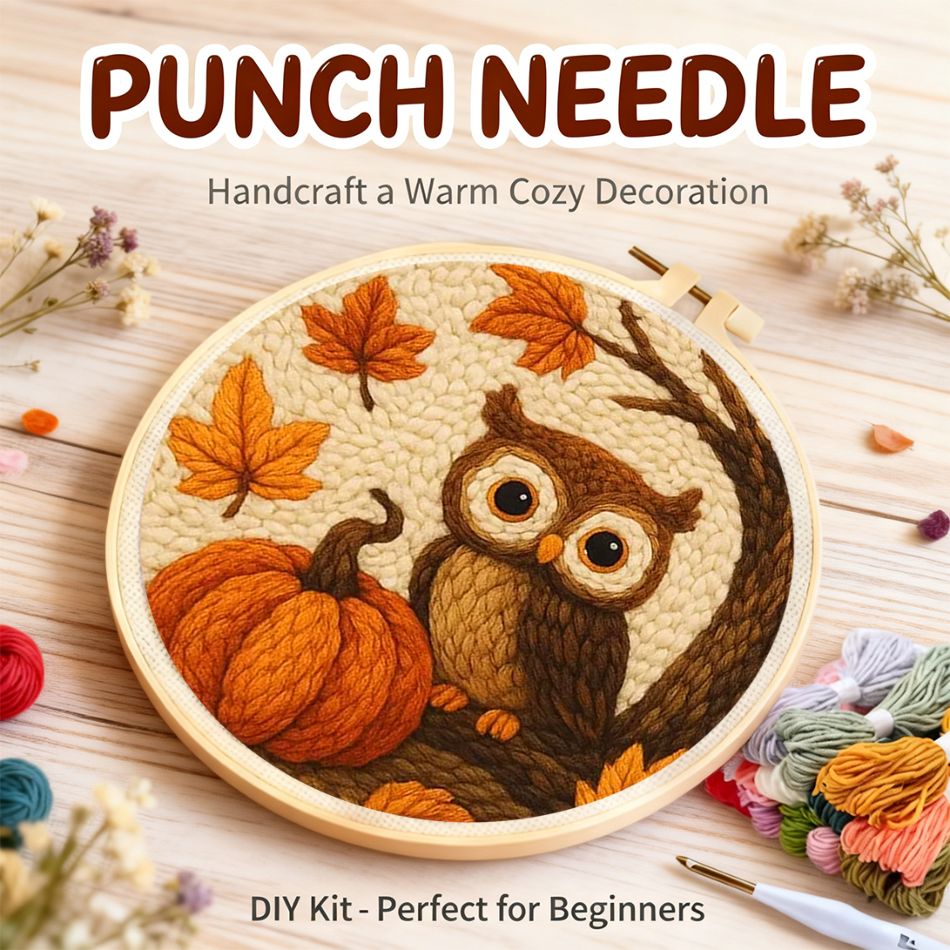 Kitchen Gadgets Crossword - CHENISTORY Animal Punch Needle Kits Art
