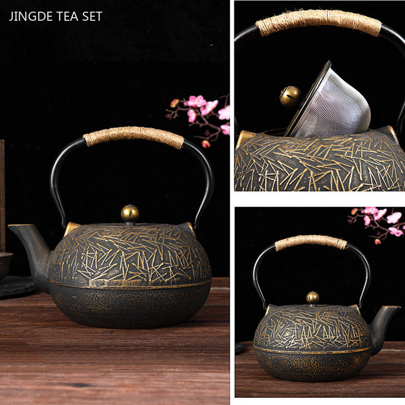 Cast Iron Skillet - 900ml Customized Cast Iron Tea Pot