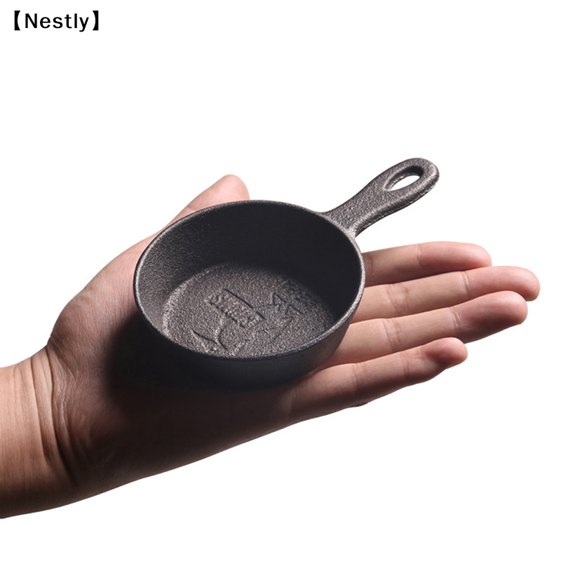 Cast Iron Skillet - 8.5CM mini Cast Iron Skillet Non-stick