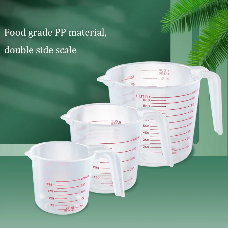 Kitchen Gadgets Under 500 - 250/500/1000ML Easuring Cup Silicone Measuring Cups