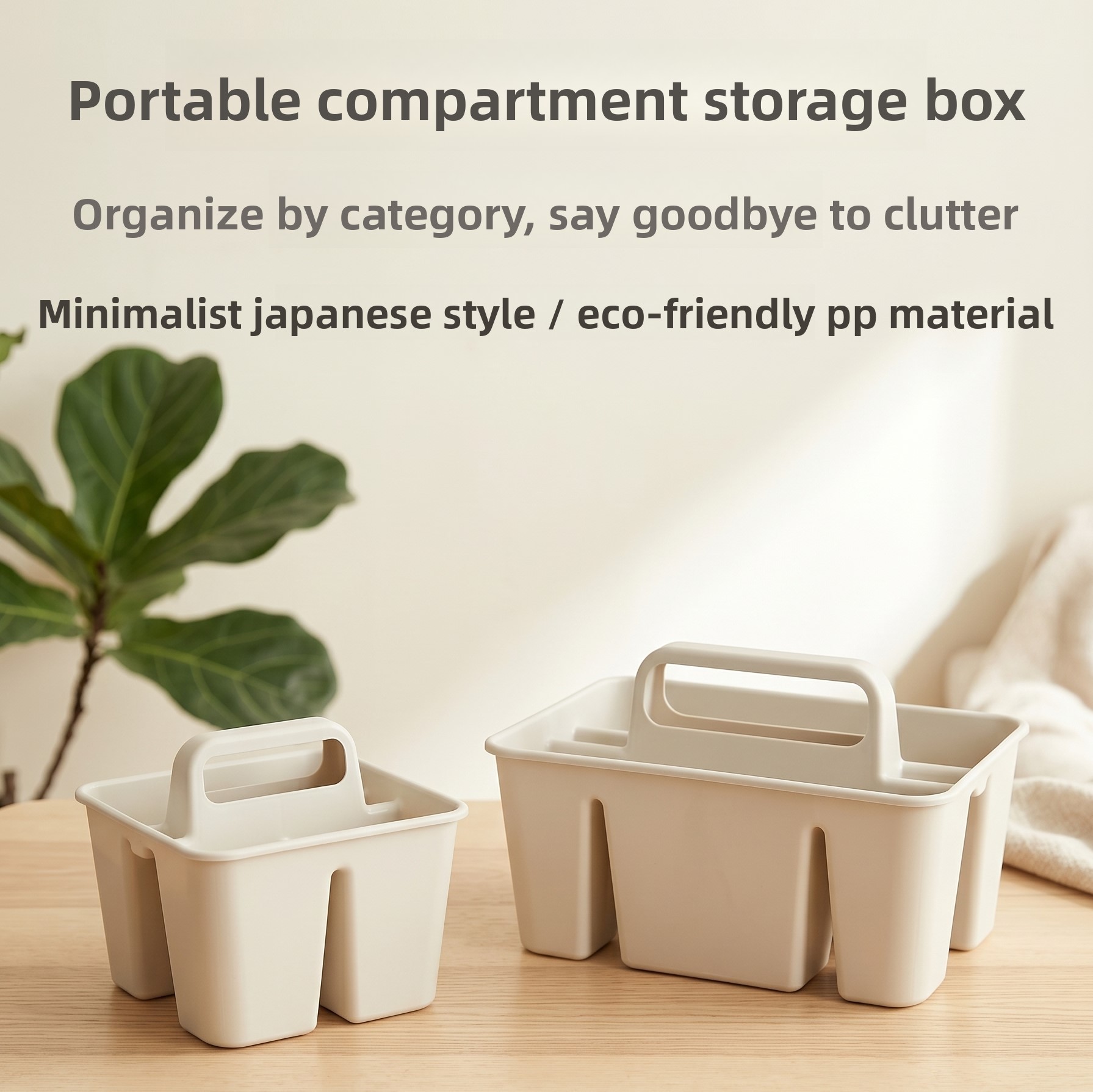 Portable Divided Plastic Stora - Kitchen Gadgets Needed ulasan dan harga