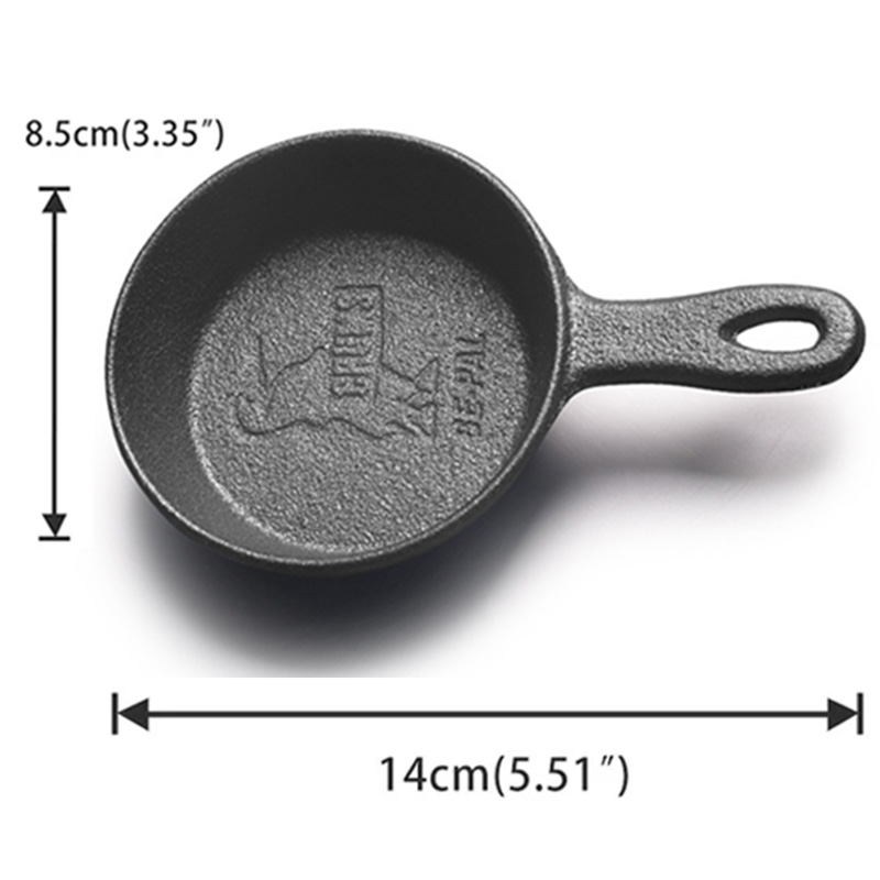 8.5CM Cast Iron Skillet, Non-s - Cast Iron Skillet ulasan dan harga