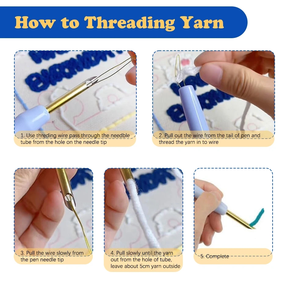 DIY Punch Needle Kits Mushroom - Kitchen Gadgets Crossword ulasan dan harga