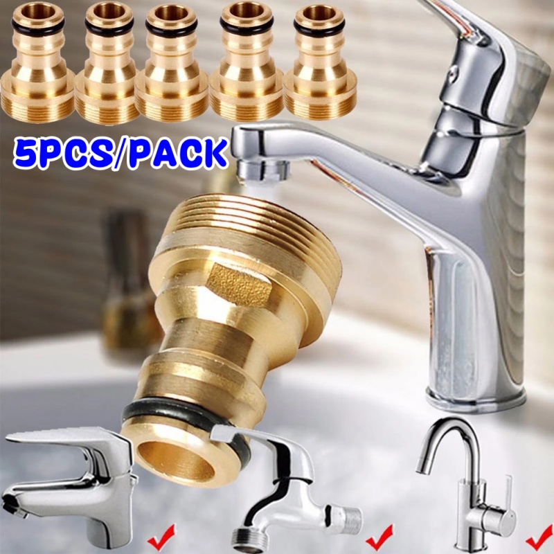 1/ 5PCS Universal Brass Tap Ki - Kitchen Gadgets Blender ulasan dan harga