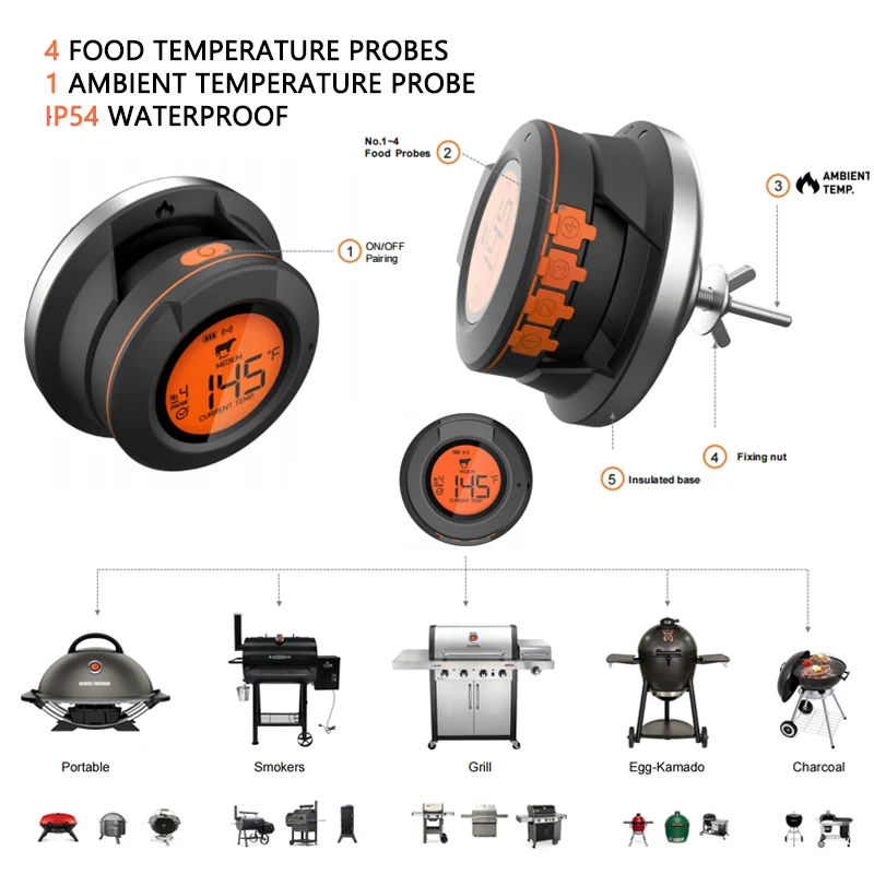 Bluetooth Thermometer Digital  - Kitchen Gadgets Under 500 ulasan dan harga