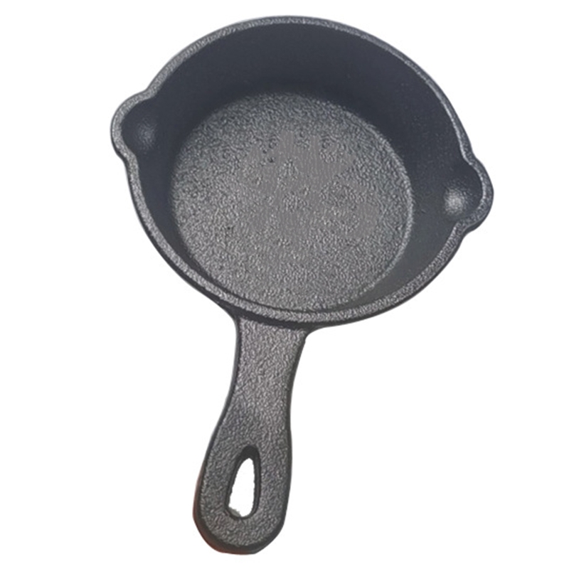 8.5cm Small Fry Pan Steak Pot  - Cast Iron Skillet ulasan dan harga