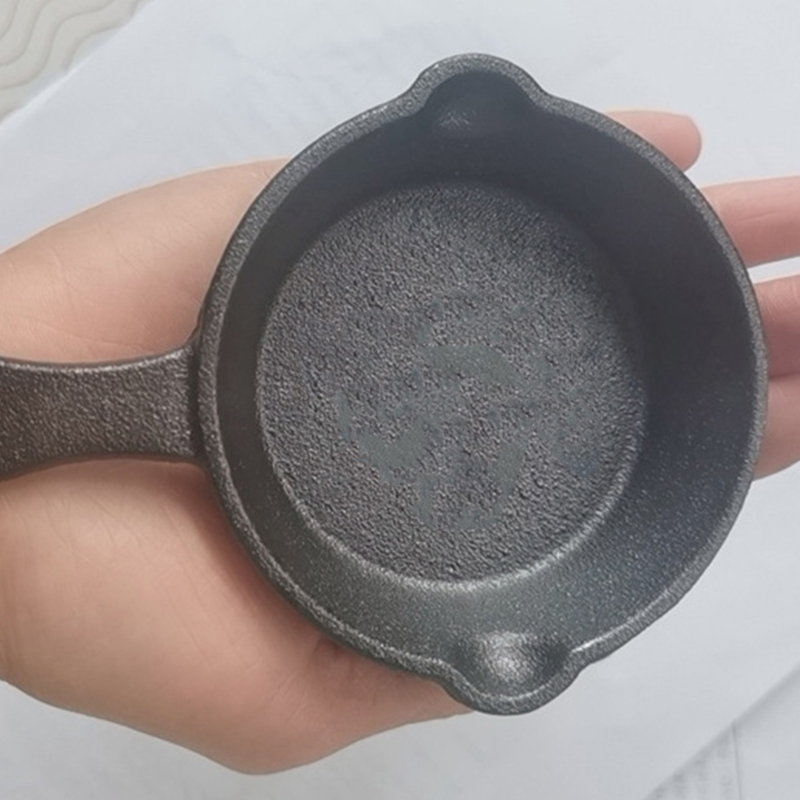 8.5cm Small Fry Pan Steak Pot  - Cast Iron Skillet ulasan dan harga