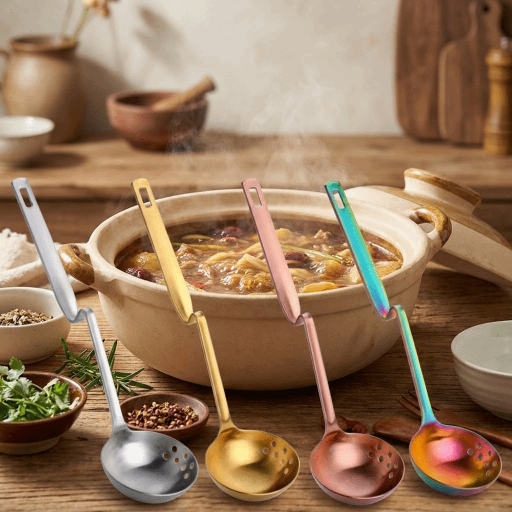 Z-shaped Hot Pot Spoon Long Ha - Kitchen.Gadgets With A Z ulasan dan harga