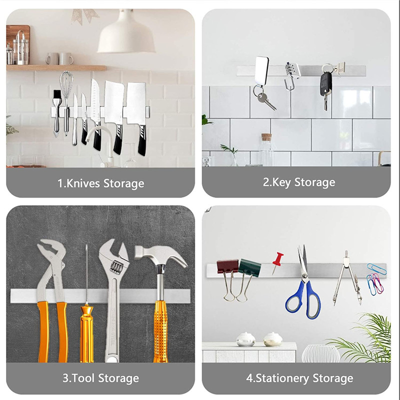 Stainless Steel Knife Stand St - Magnetic Knife Strip ulasan dan harga
