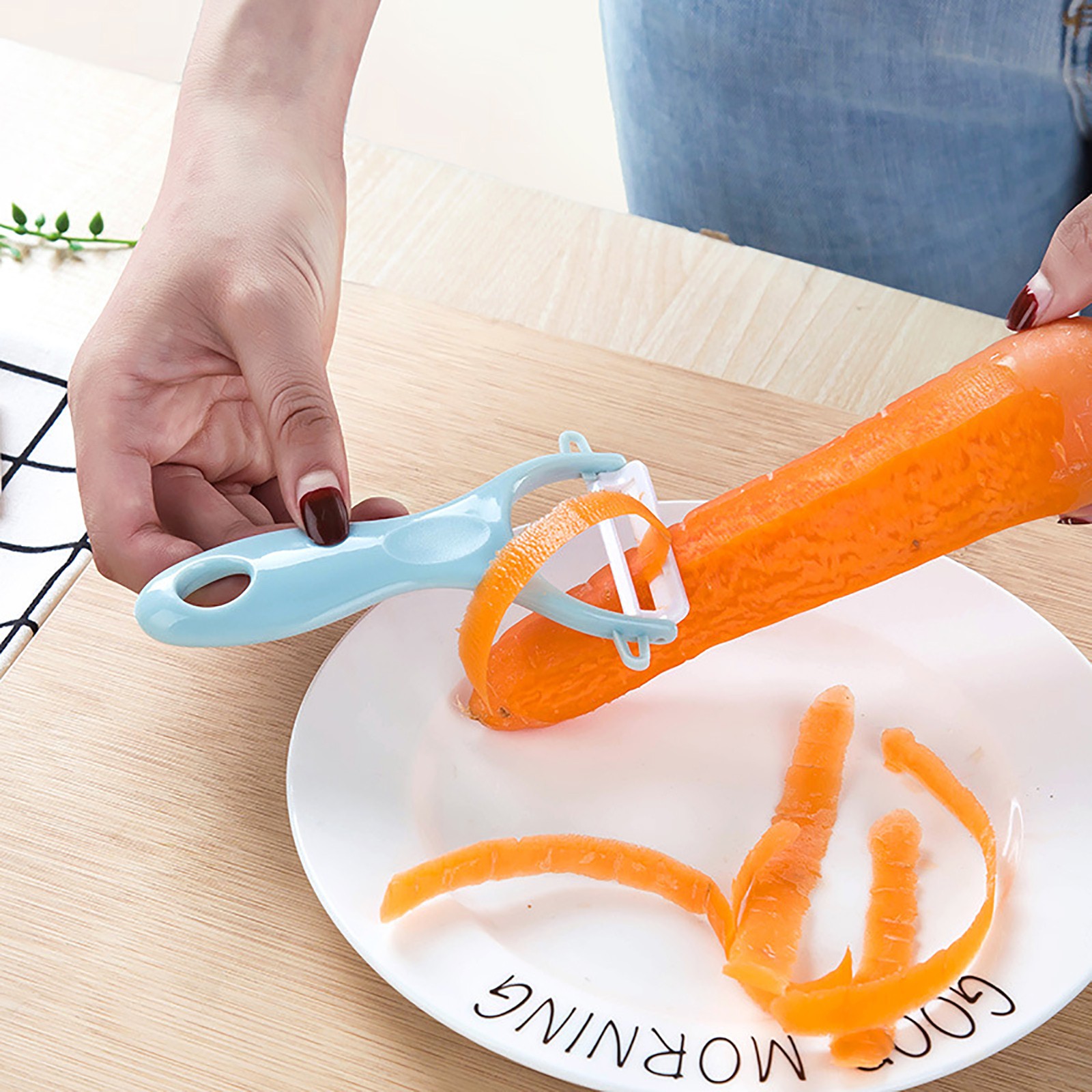 Ceramic Creative Peeler Practi - Kitchen Gadgets Smart ulasan dan harga