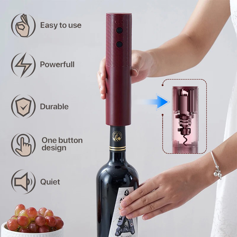 Automatic Wine Bottle Opener U - Kitchen Gadgets Smart ulasan dan harga