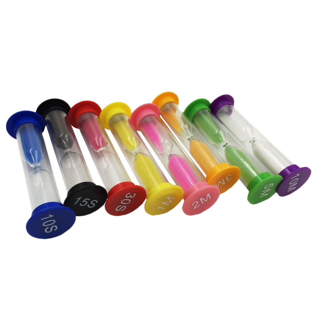 8 Set Sand Timer Clock 10/ 15/ - Kitchen Gadgets Smart ulasan dan harga