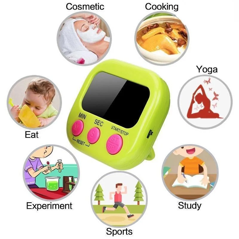 Mini Digital Kitchen Timer Big - Kitchen Gadgets Smart ulasan dan harga