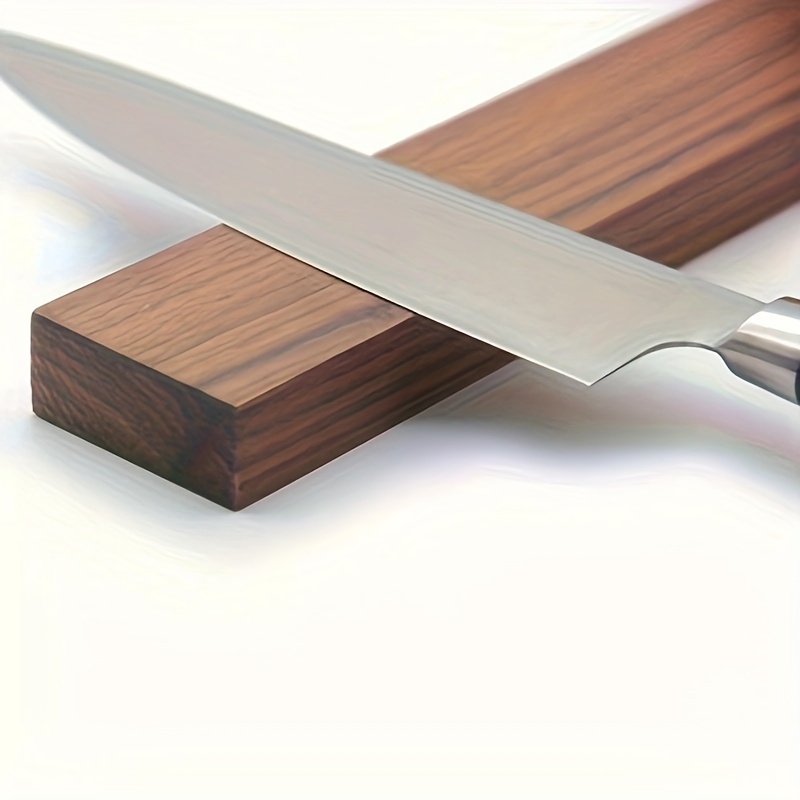 1pc, 16inch Walnut Magnetic Kn - Magnetic Knife Strip ulasan dan harga