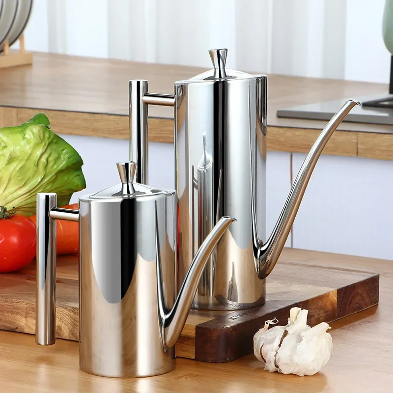 Stainless Steel Olive Oil Bott - Kitchen Gadgets Under 500 ulasan dan harga