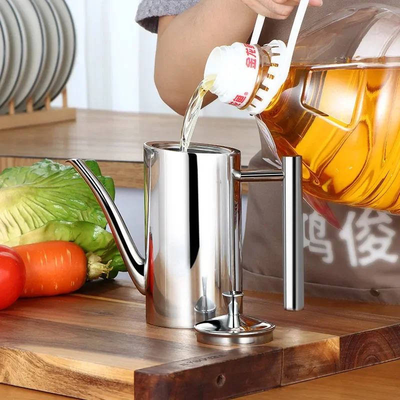 Stainless Steel Olive Oil Bott - Kitchen Gadgets Under 500 ulasan dan harga