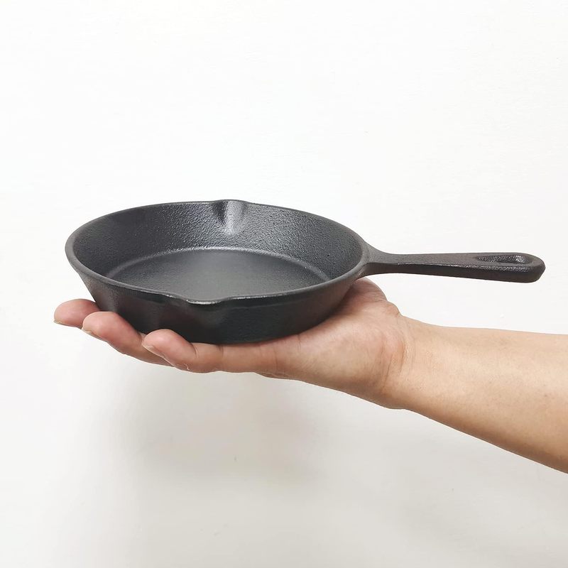 6 Inch Cast Iron Skillet, Fryi - Cast Iron Skillet ulasan dan harga