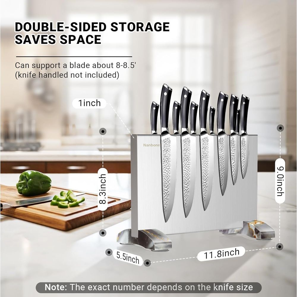 Magnetic Block Stand Without K - Magnetic Knife Strip ulasan dan harga