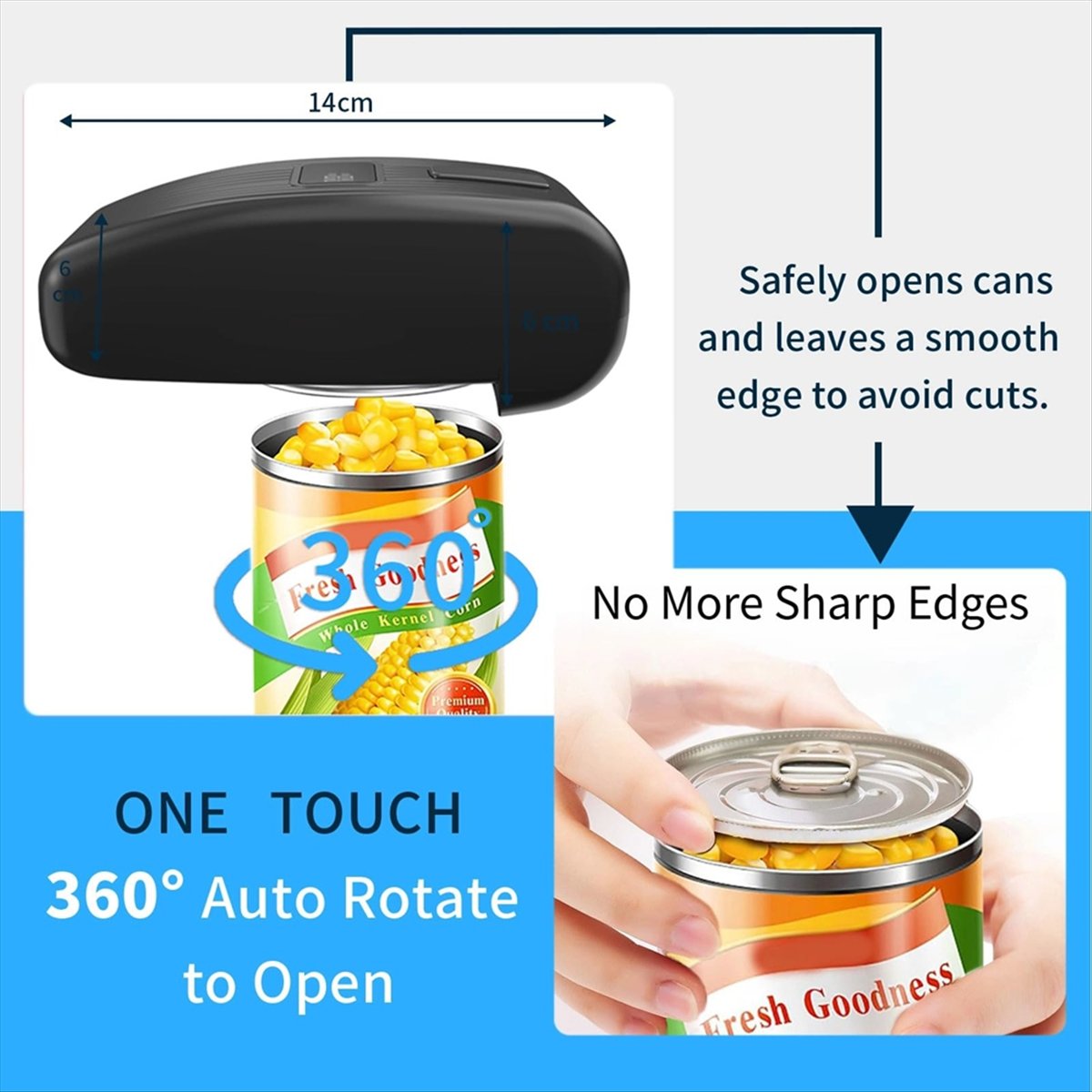 BHBL Electric Can Opener - One - Electric Can Opener ulasan dan harga