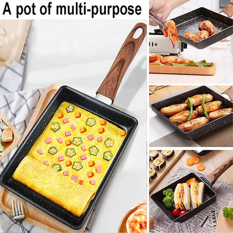 Tamagoyaki Japanese Omelette P - Cast Iron Skillet ulasan dan harga