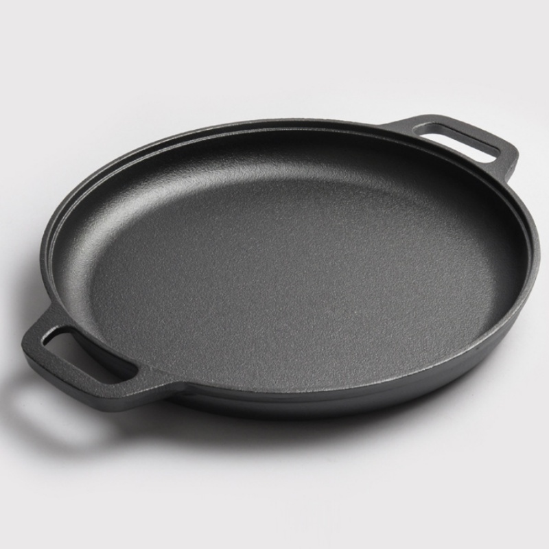 JUSTINLAU Double-Ear Frying Pa - Cast Iron Skillet ulasan dan harga