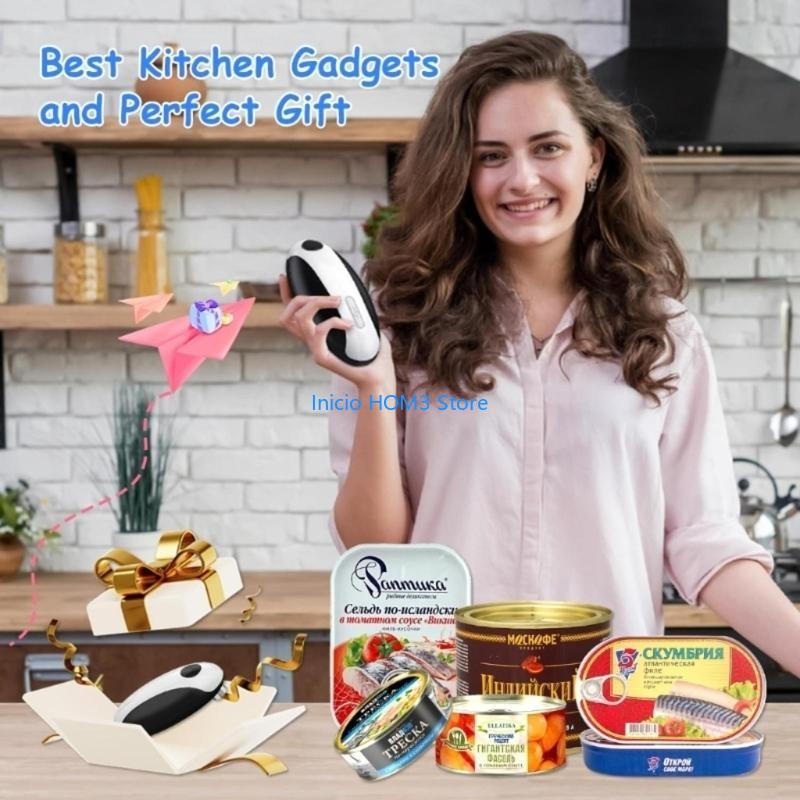 A5YD No Sharply Edges Handheld - Electric Can Opener ulasan dan harga