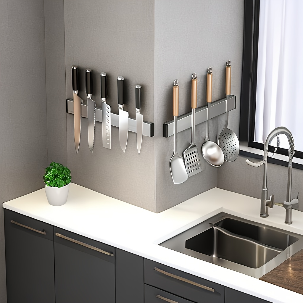 1Pc Magnetic Knife Holder For  - Magnetic Knife Strip ulasan dan harga