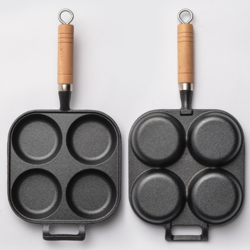 JUSTINLAU 2/4-Hole Cast Iron O - Cast Iron Skillet ulasan dan harga