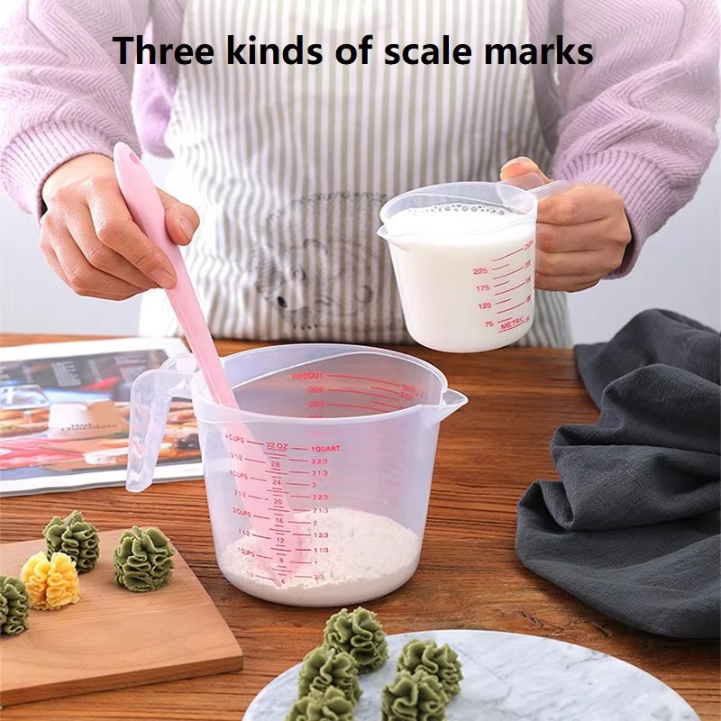 250/500/1000ML Easuring Cup Me - Kitchen Gadgets Under 500 ulasan dan harga