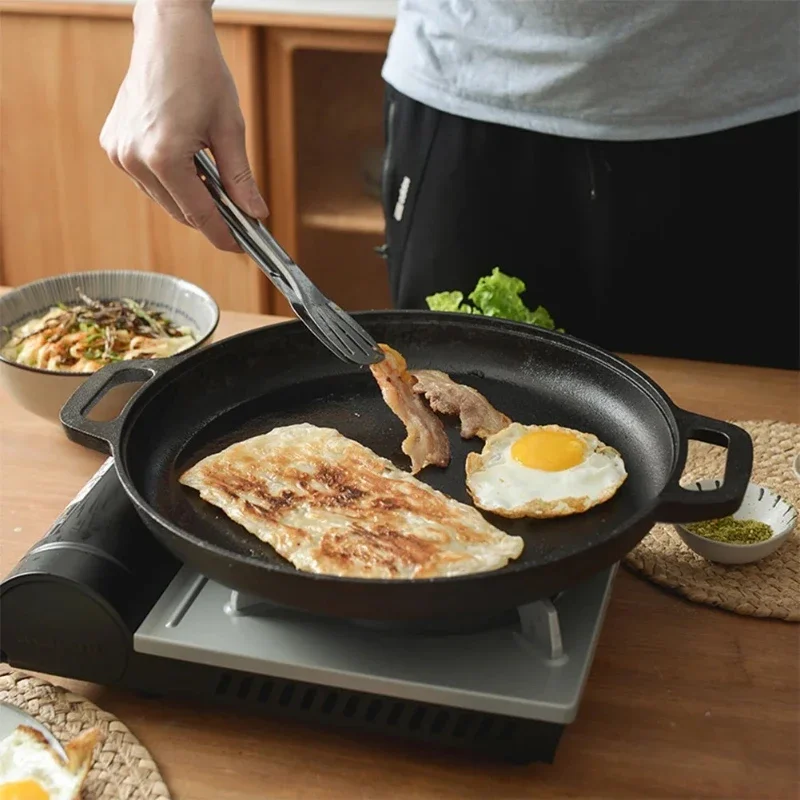 1PC Cast Iron Skillet, Non-Sti - Cast Iron Skillet ulasan dan harga