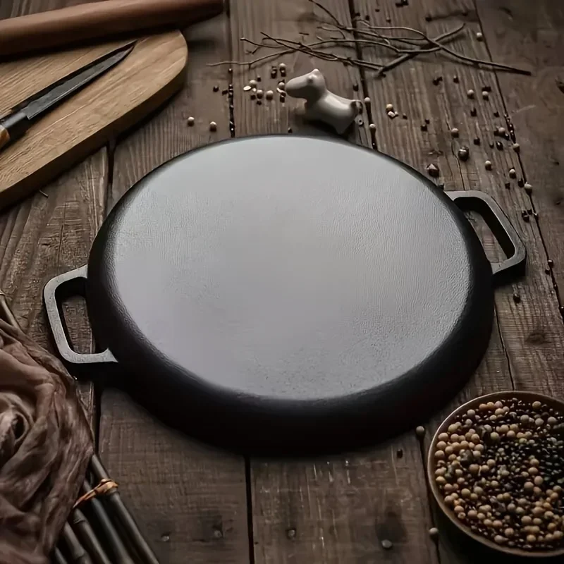 1PC Cast Iron Skillet, Non-Sti - Cast Iron Skillet ulasan dan harga