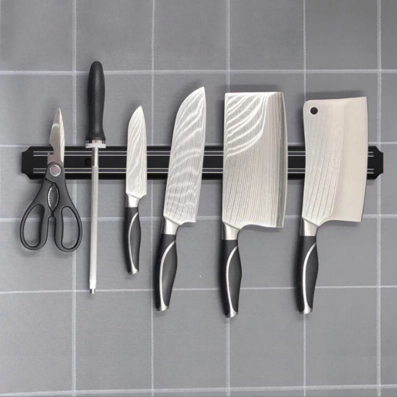 Stainless Steel Wall-Mounted K - Magnetic Knife Strip ulasan dan harga