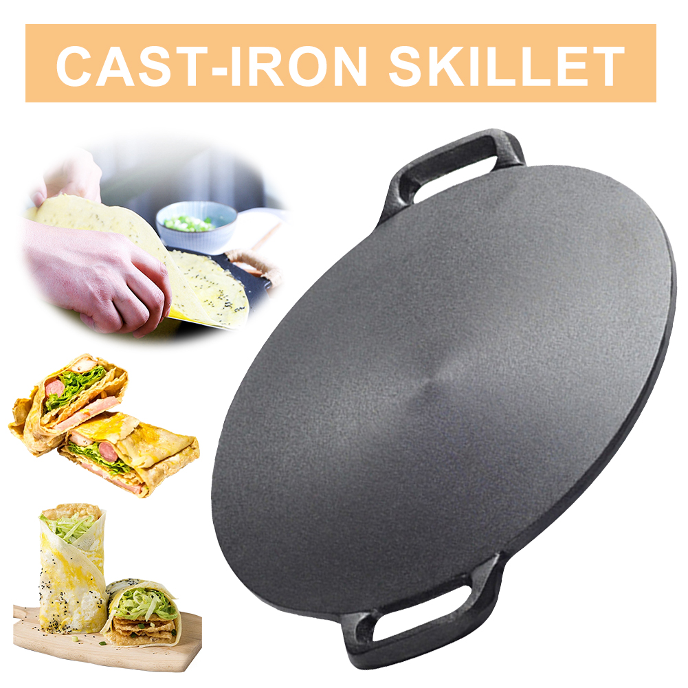 10.2/11/11.8/12.6/13.4 Inch BB - Cast Iron Skillet ulasan dan harga