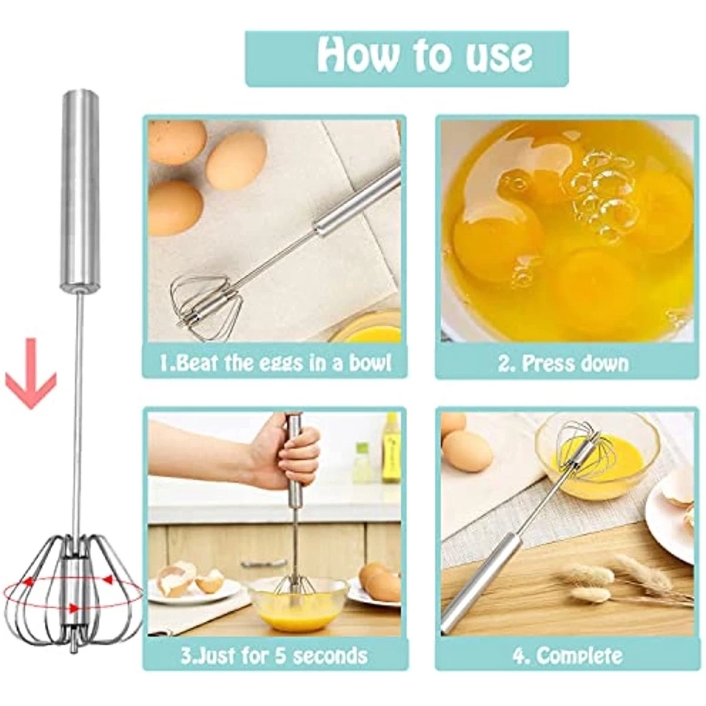 1/3pcs Stainless Steel Egg Bea - Kitchen Gadgets Blender ulasan dan harga