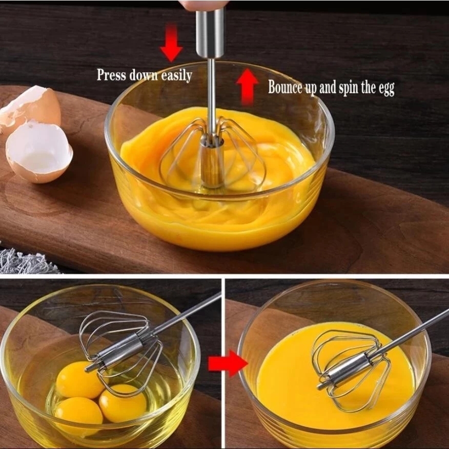 1/3pcs Stainless Steel Egg Bea - Kitchen Gadgets Blender ulasan dan harga