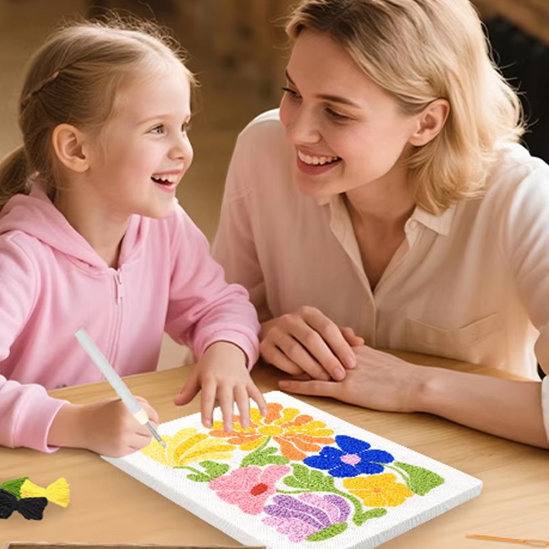 Flower Bouquet punch needle em - Kitchen Gadgets Crossword ulasan dan harga