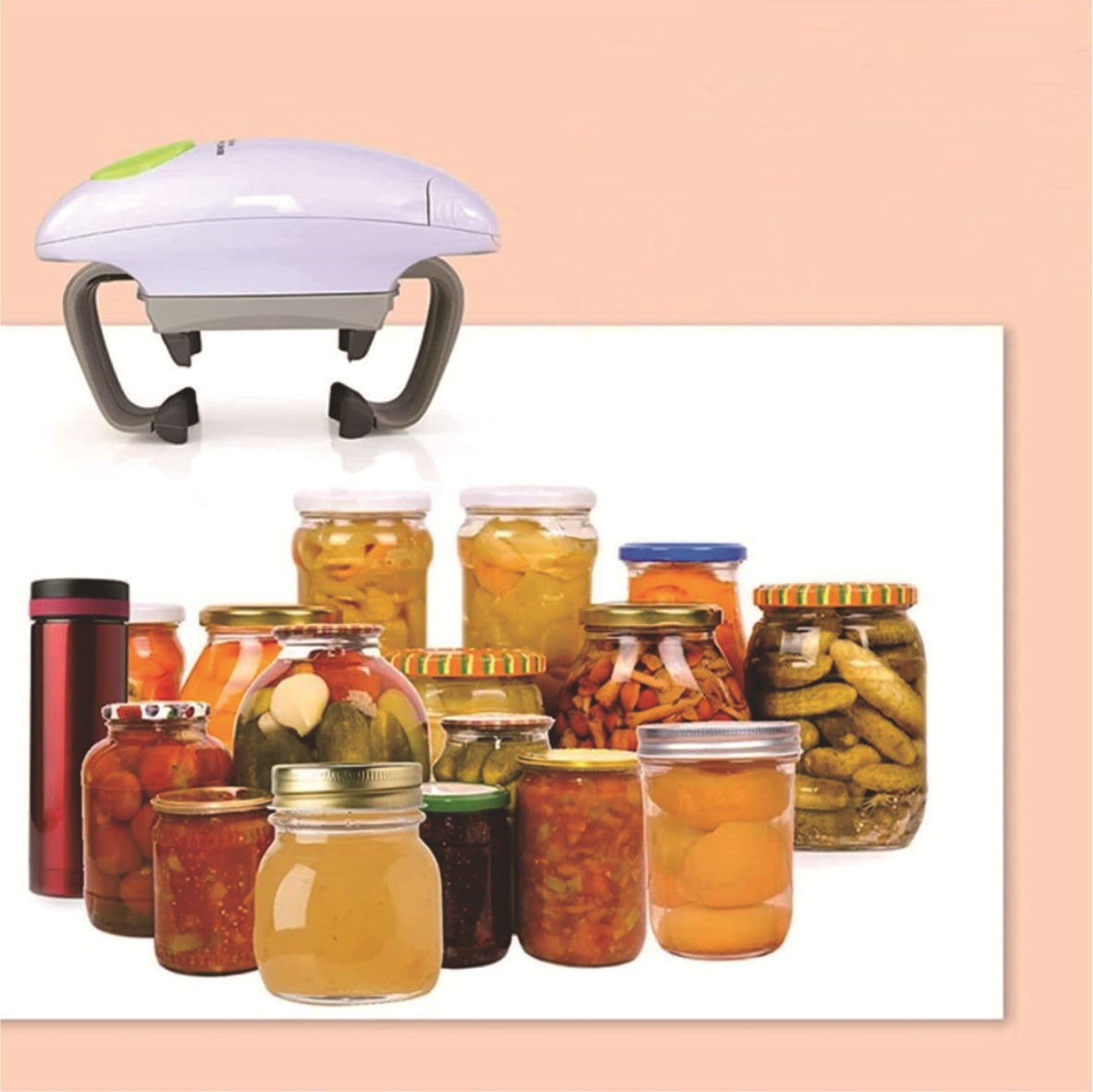 Electric Can Bottle Lid Opener - Electric Can Opener ulasan dan harga